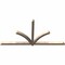 Ekena Millwork Redmond Smooth Timber Gable Bracket, Douglas Fir, 108"W x 54"H x 3 1/2"D x 3 1/2"F, 12/12 Pitch GBW108X54X0404RED00SDF - alternate 2